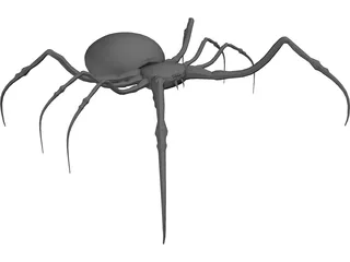 Spider 3D Model preview