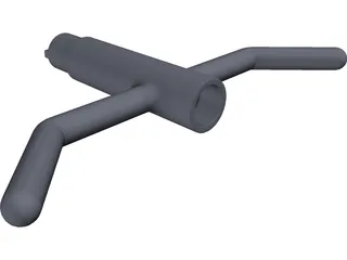 Ducati Crankshaft Turning Tool 3D Model preview