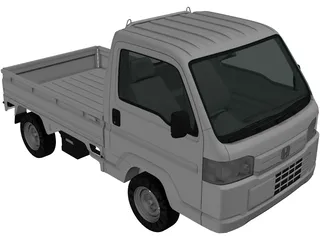 Honda Acty (2012) 3D Model preview