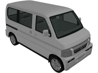 Honda Vamos (2012) 3D Model preview