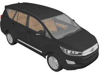 Toyota Innova (2020) 3D Model preview
