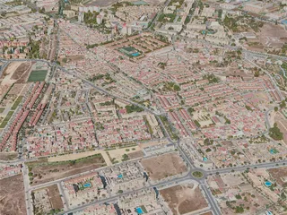 Jerez de la Frontera City, Spain (2020) 3D Model preview