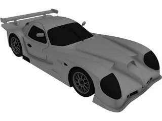Panoz Esperante GTR-1 (1997) 3D Model preview