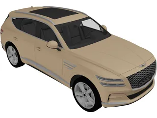Genesis GV80 (2020) 3D Model preview