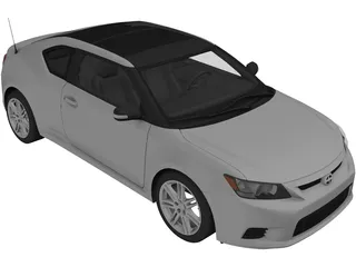 Scion tC (2012) 3D Model preview