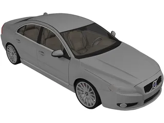 Volvo S80 (2007) 3D Model preview