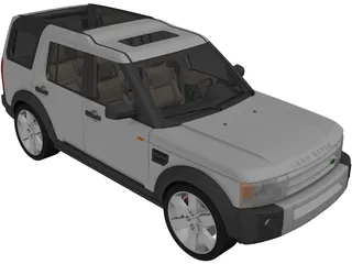 Land Rover Discovery (2005) 3D Model preview