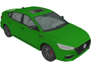 MG 6 (2021) 3D Model preview