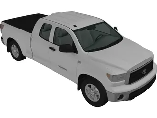 Toyota Tundra Double Cab (2011) 3D Model preview