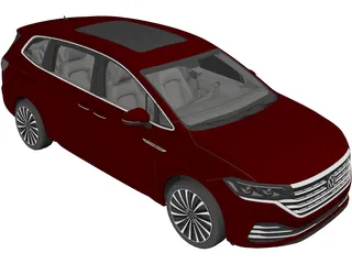 Volkswagen Viloran (2020) 3D Model preview