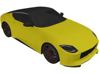 Nissan Z Proto (2021) 3D Model preview
