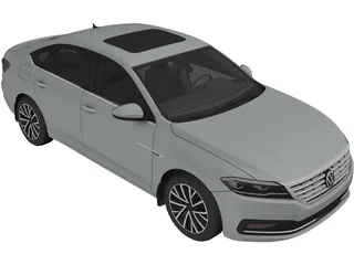 Volkswagen Lavida Plus (2021) 3D Model preview