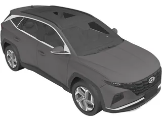 Hyundai Tucson (2021) 3D Model preview