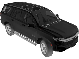 Chevrolet Tahoe Z71 (2021) 3D Model preview