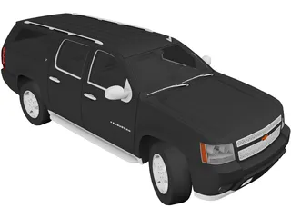 Chevrolet Suburban LT (2007) 3D Model preview