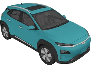Hyundai Encino EV (2019) 3D Model preview