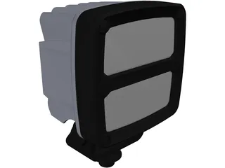Nordic Scorpius Pro 445 Led Light 3D Model preview