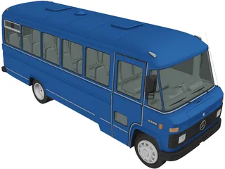 Mercedes-Benz O-309 (1979) 3D Model preview