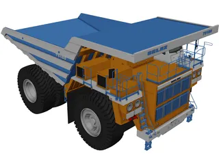 BELAZ 75180 (2014) 3D Model preview