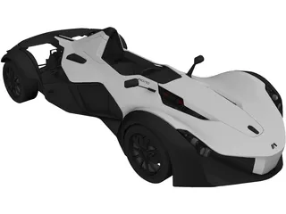 Bac Mono (2011) 3D Model preview