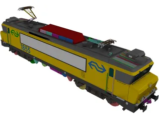 NS Class 1600 (1980) 3D Model preview