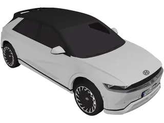 Hyundai IONIQ 5 (2022) 3D Model preview