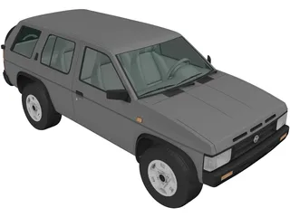 Nissan Terrano (1993) 3D Model preview