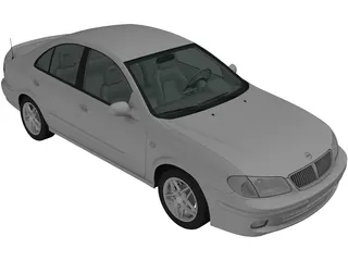 Nissan Sunny Neo GL (2000) 3D Model preview