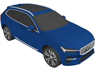 Volvo XC60 (2020) 3D Model preview