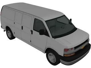 Chevrolet Express (2011) 3D Model preview
