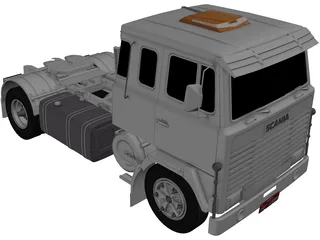 Scania LK 140 4x2 3D Model preview