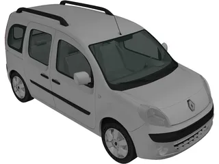 Renault Kangoo (2010) 3D Model preview