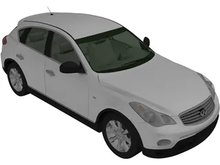Infiniti EX 30d (2009) 3D Model preview
