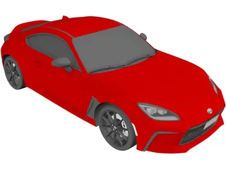 Toyota GR 86 (2022) 3D Model preview
