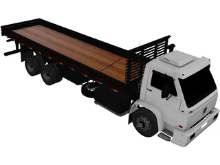 Volkswagen 23220 (2009) 3D Model preview