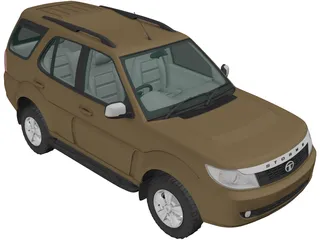 Tata Safari Storme (2015) 3D Model preview