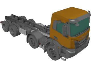 Iveco X-Way Chassis Truck (2020) 3D Model preview