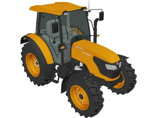 Kubota M7060 (2018) 3D Model preview