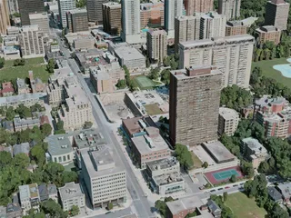 Toronto City, North, Canada (2020) 3D Model preview
