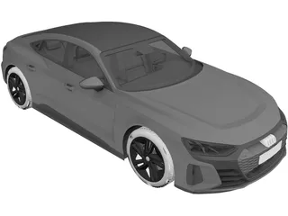 Audi RS e-tron GT 3D Model preview