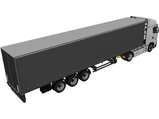 Iveco S-Way (2020) 3D Model preview