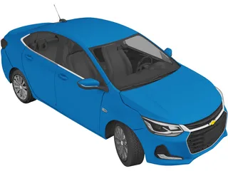 Chevrolet Onix (2021) 3D Model preview
