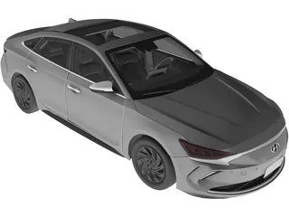 Hyundai Lafesta (2021) 3D Model preview