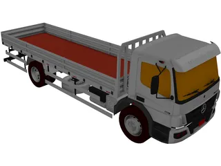 Mercedes-Benz Atego 1719 3D Model preview