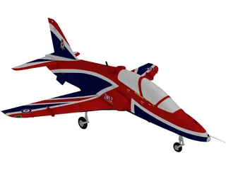 BAE Hawk T1 3D Model preview