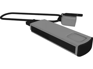 USB Pen 3D Model preview