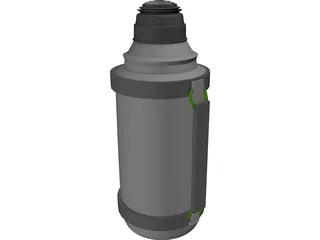 Thermos 3D Model preview