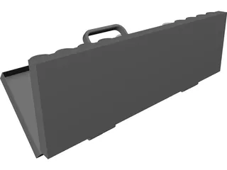 Poker Case 3D Model preview