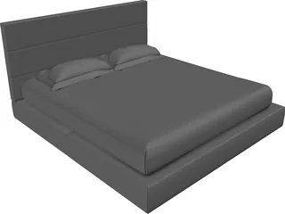 Bed 3D Model preview