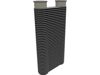 Gaza Egypt 3D Model preview